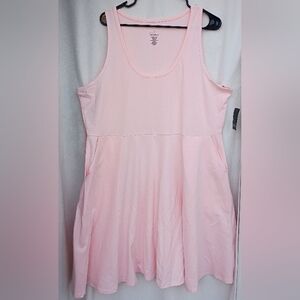 Torrid Soft Pink Sleeveless Summer Dress